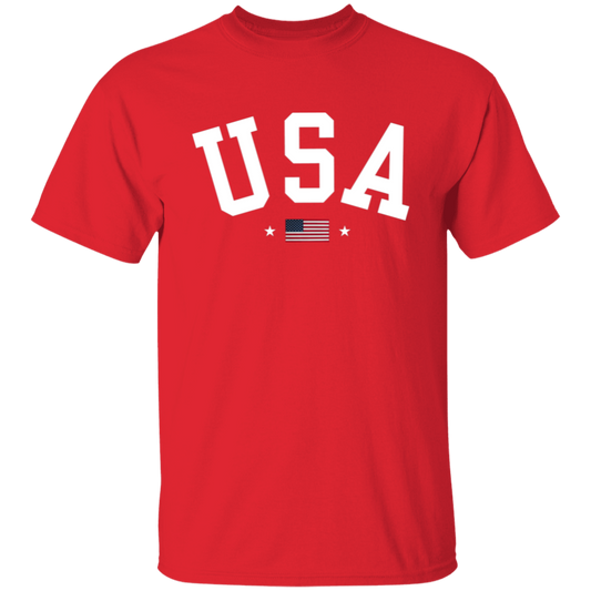 Heavyweight USA T-shirt (white)